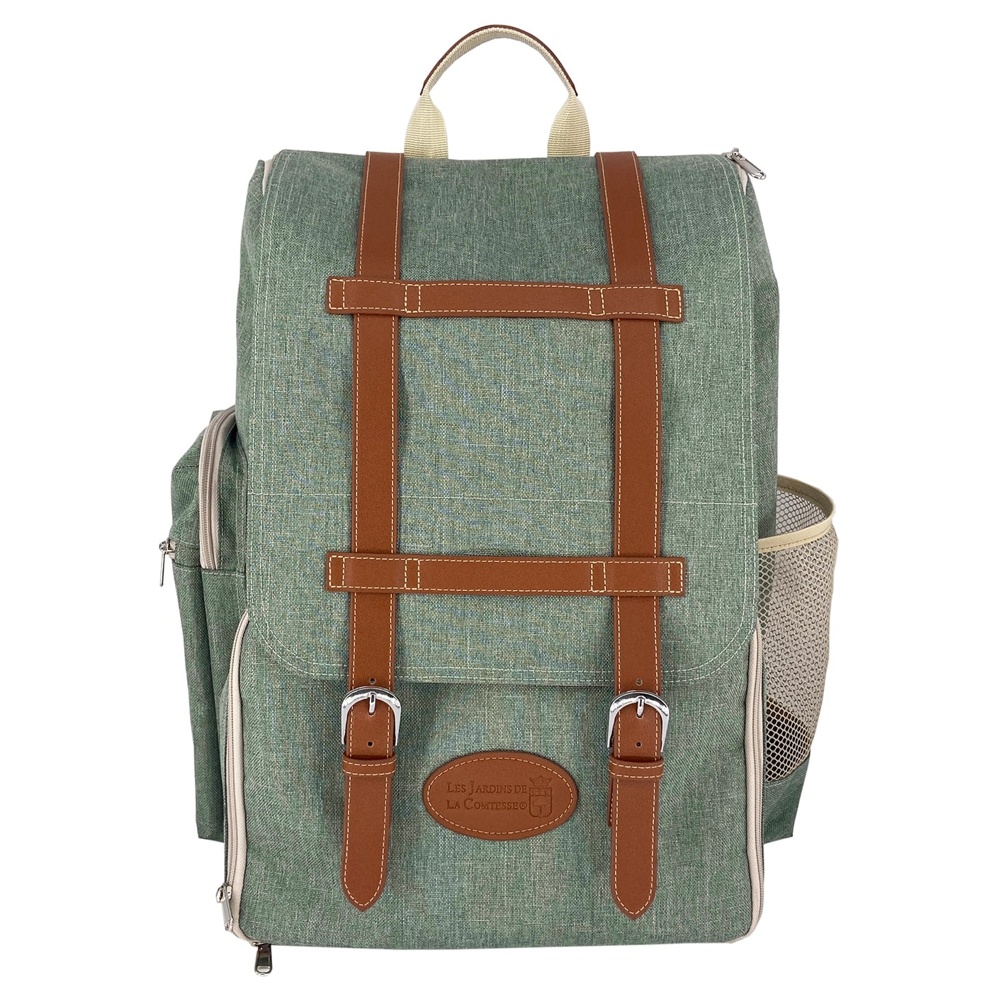 Picknickrucksack "Escapade" Grün - 4 Personen