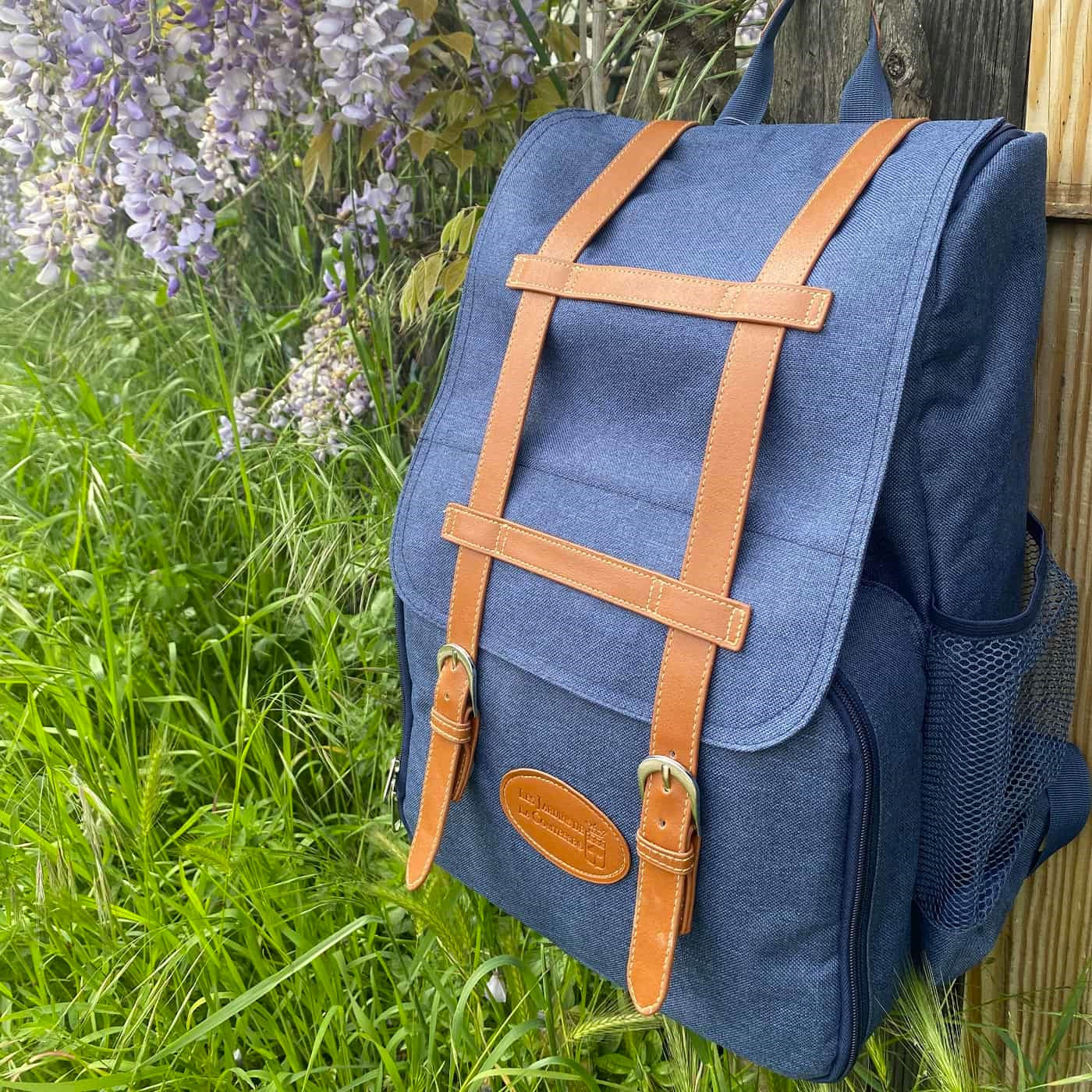 Picknickrucksack "Escapade" blau - 4 Personen