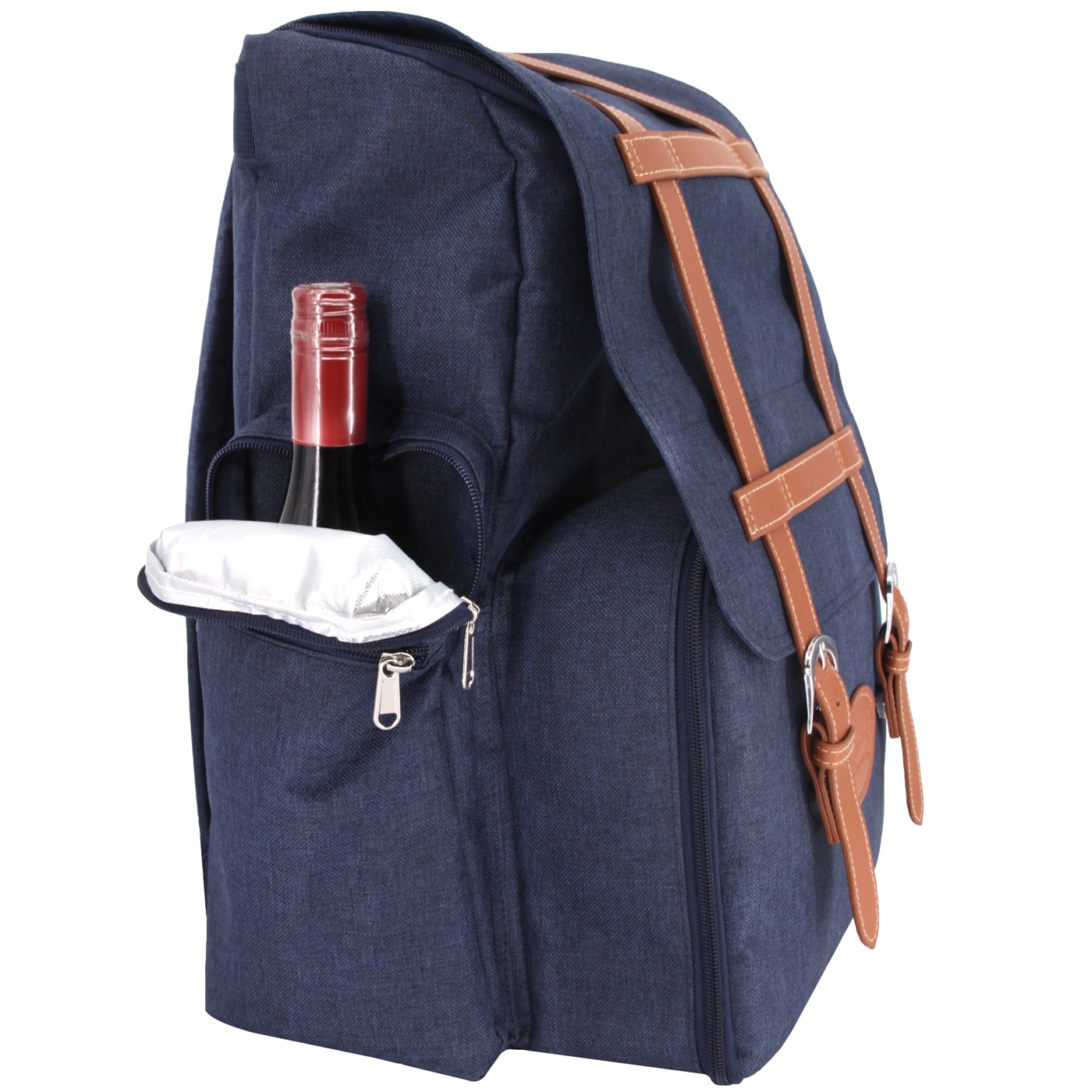 Picknickrucksack "Escapade" blau - 4 Personen