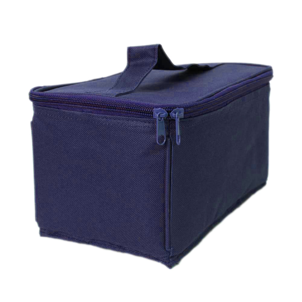 Isotherme Kühlbox Marineblau Groß - Größe 34 x 18 x 15 cm