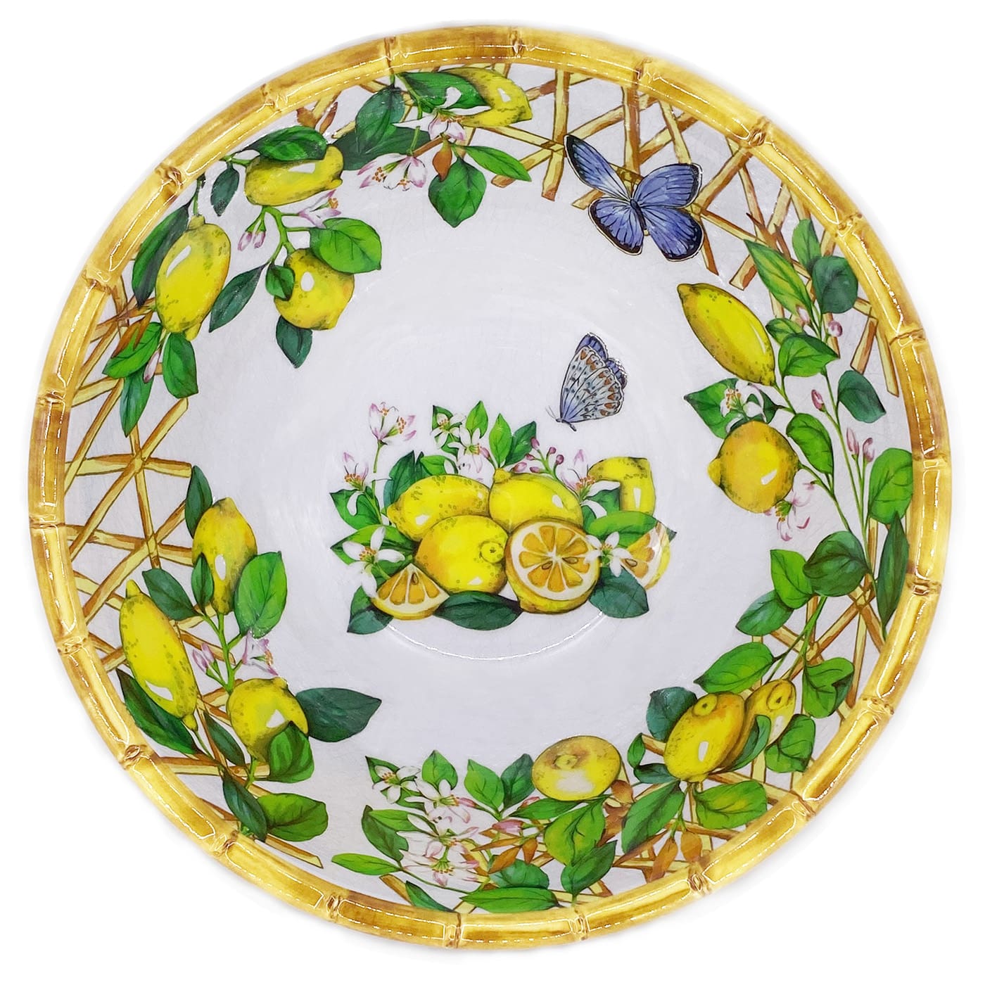 Tiefe Salatschüssel aus Melamin - Ø 25 cm - Capri