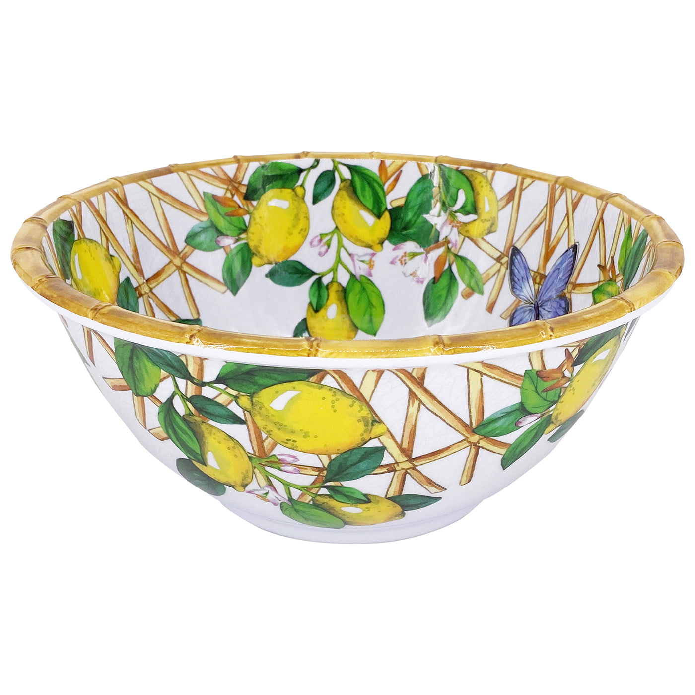 Tiefe Salatschüssel aus Melamin - Ø 25 cm - Capri