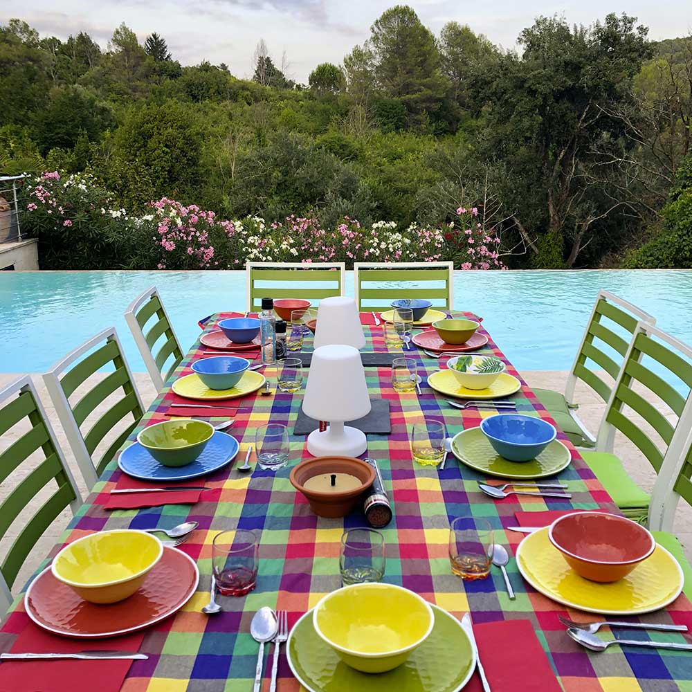 Mehrfarbig Picknickdecke wasserundurchlässiger (280 x 140 cm)