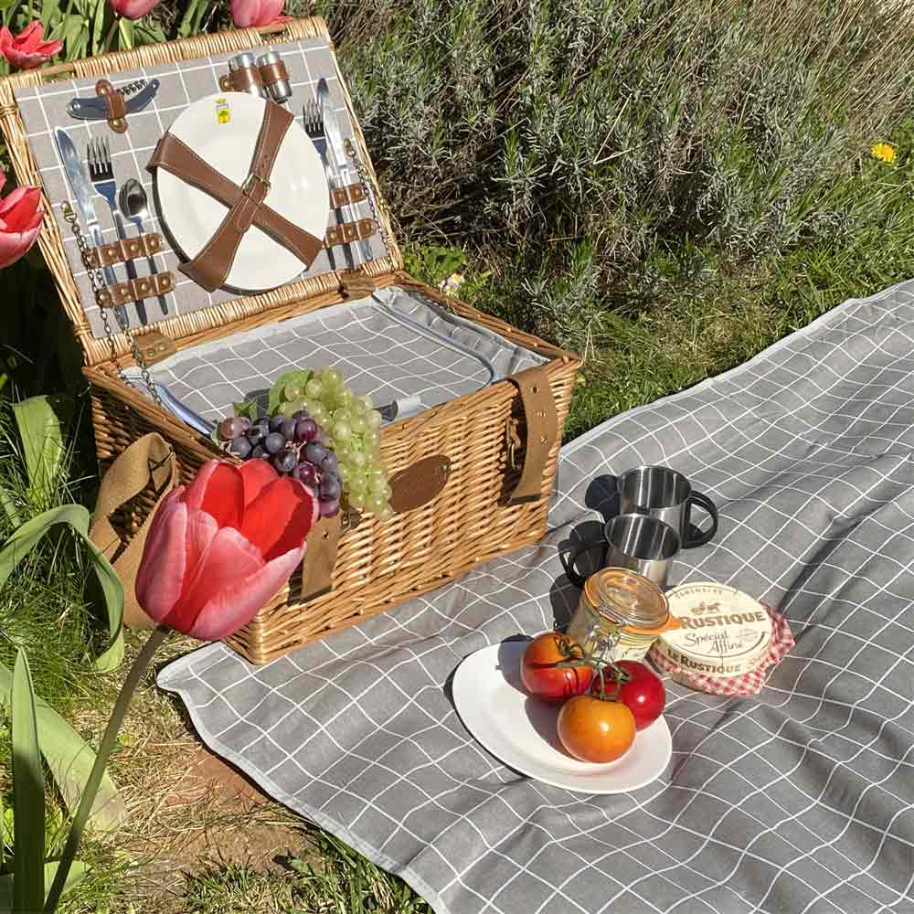 Picknickdecke wasserdicht "Concorde" (140 x 140 cm)