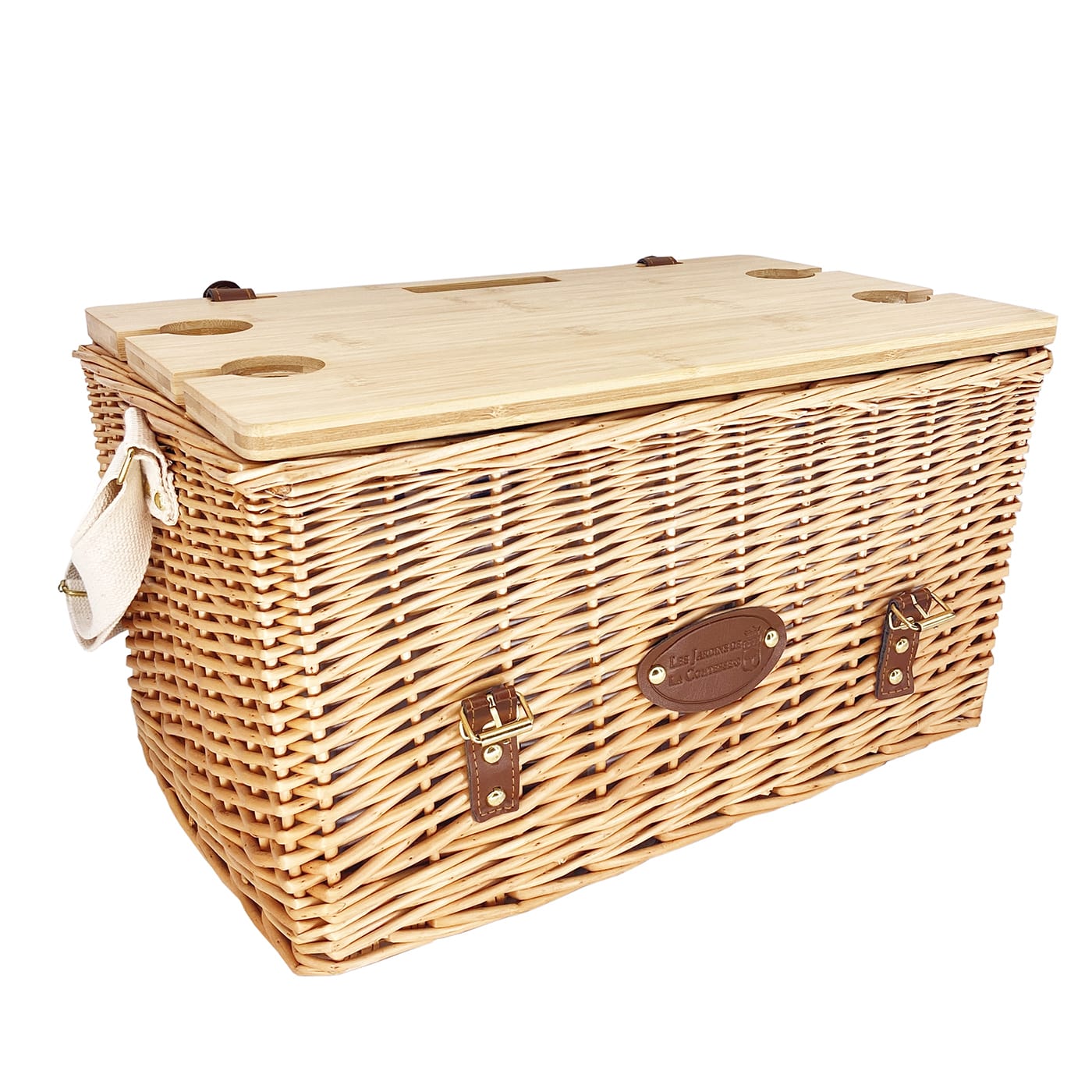 Picknickkorb Saint-Malo mit Tisch - 4 Personen