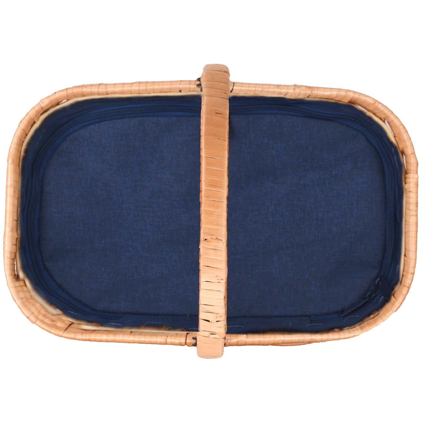 Wärmeisolierende Korb „Chantilly“ blau