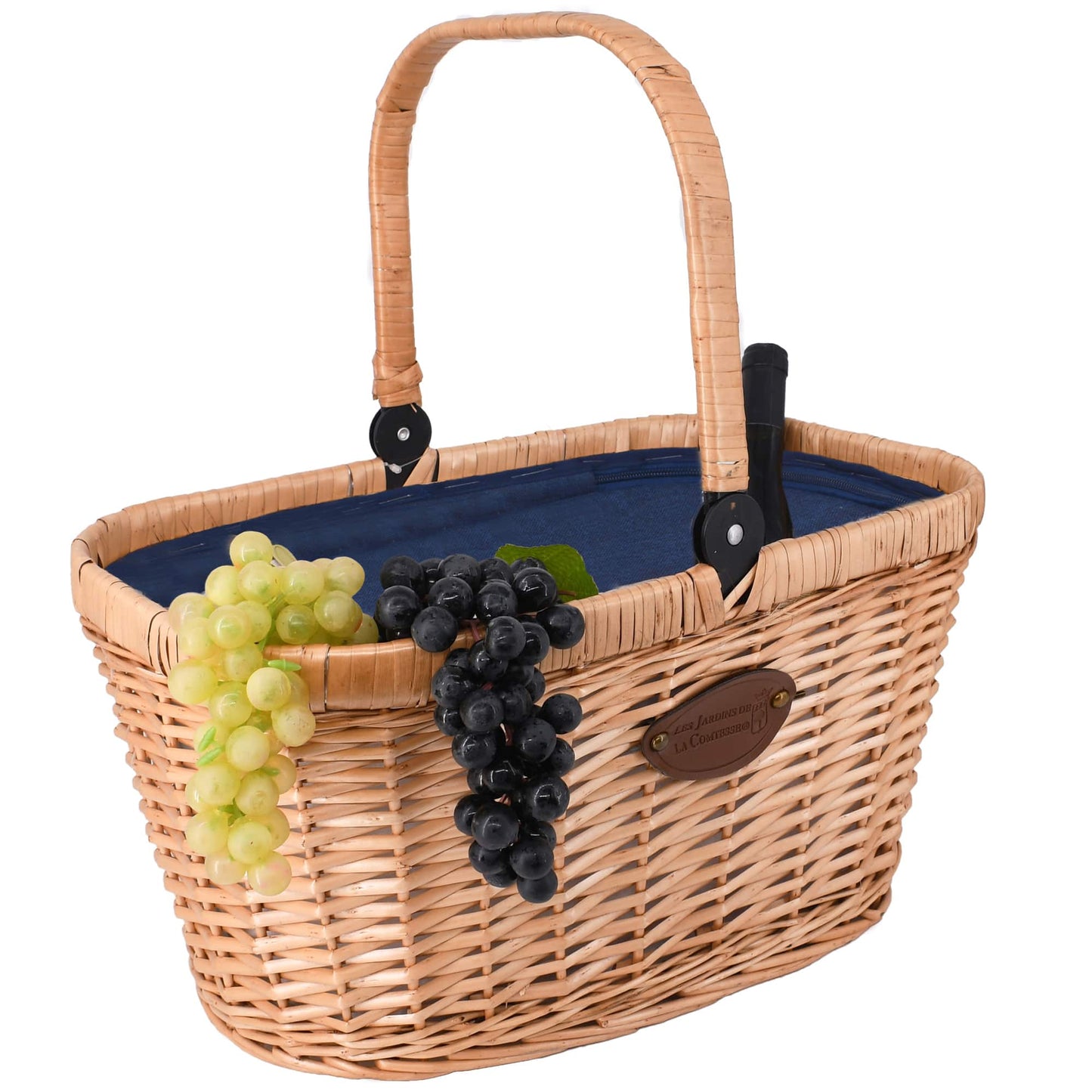 Wärmeisolierende Korb „Chantilly“ blau