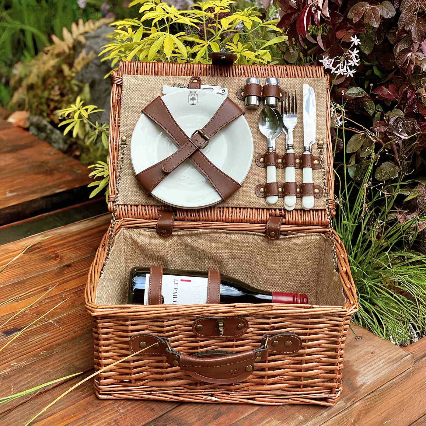 Picknickkorb „Saint-Michel“ für 2 Personen