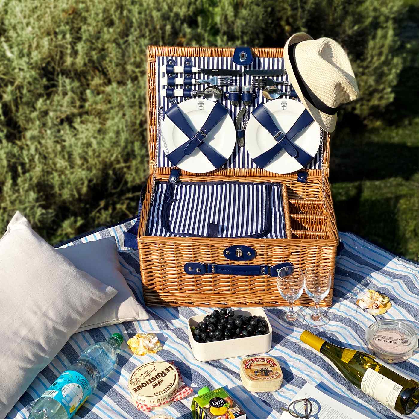 Picknickkorb Fontainebleau - für 4 Personen