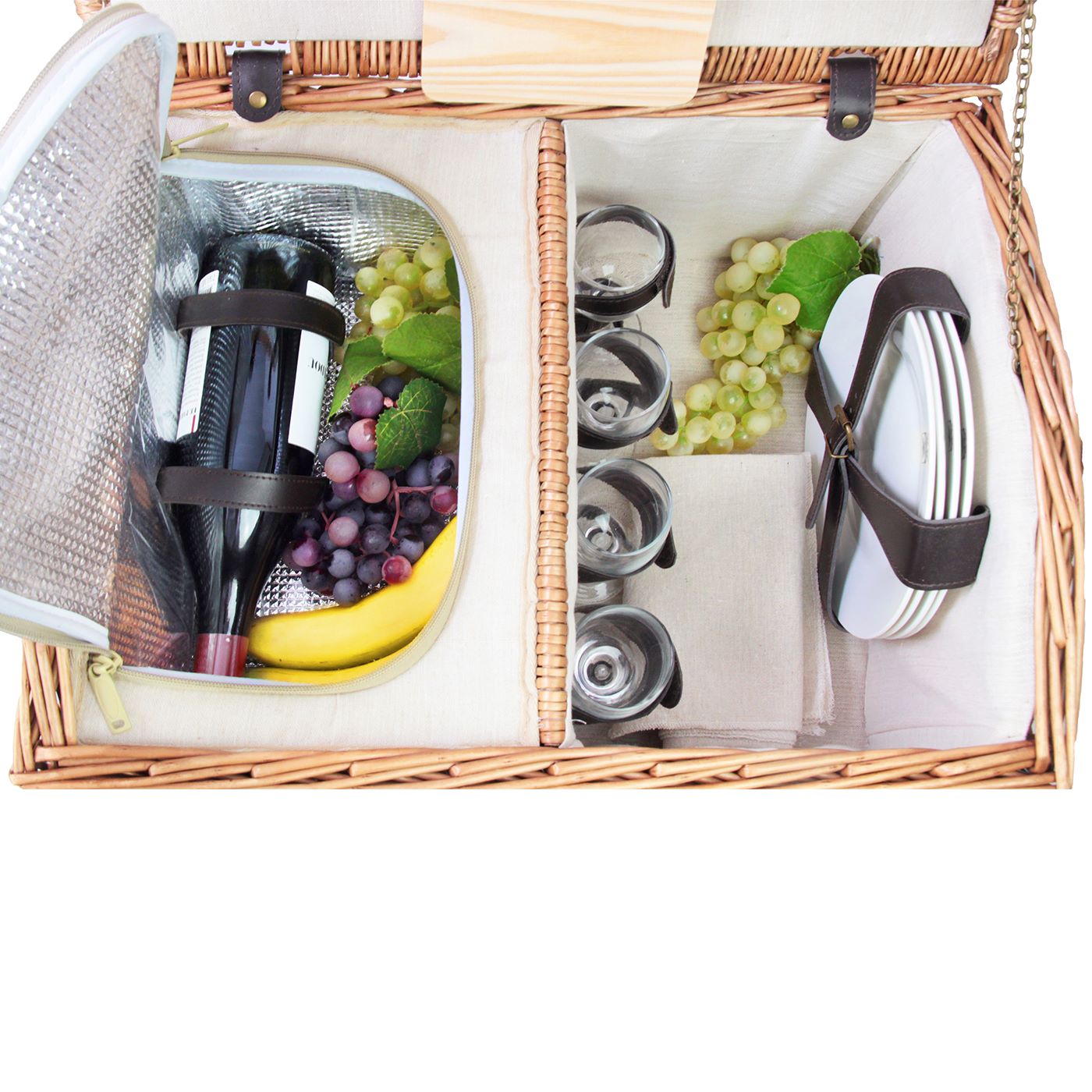Picknickkorb „Gisors“ für 4 Personen
