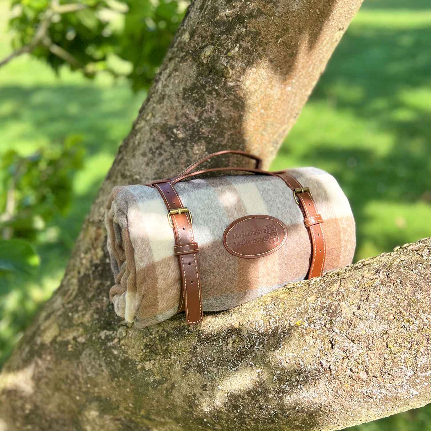 Wasserdichte Picknickdecke Braun