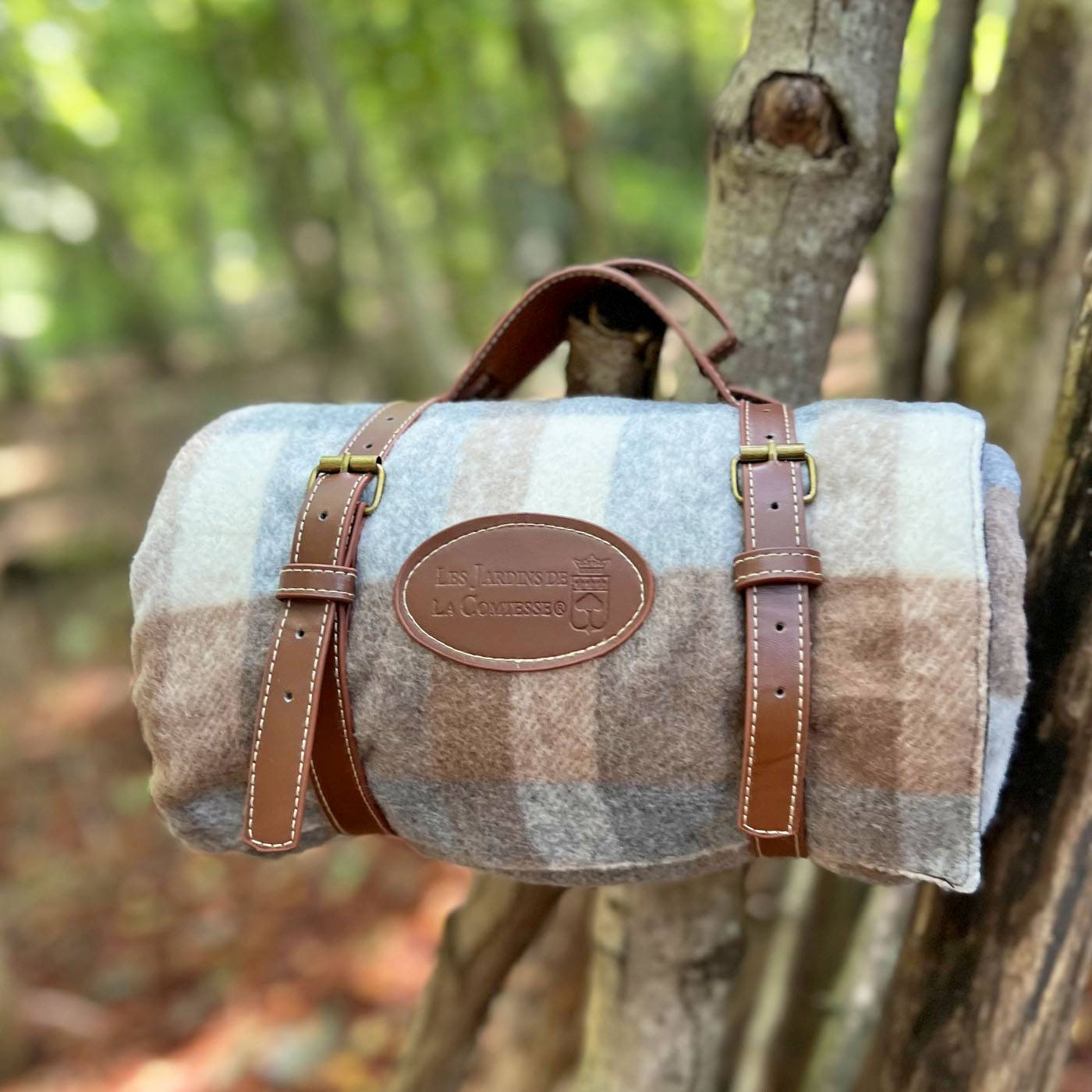 Wasserdichte Picknickdecke Braun