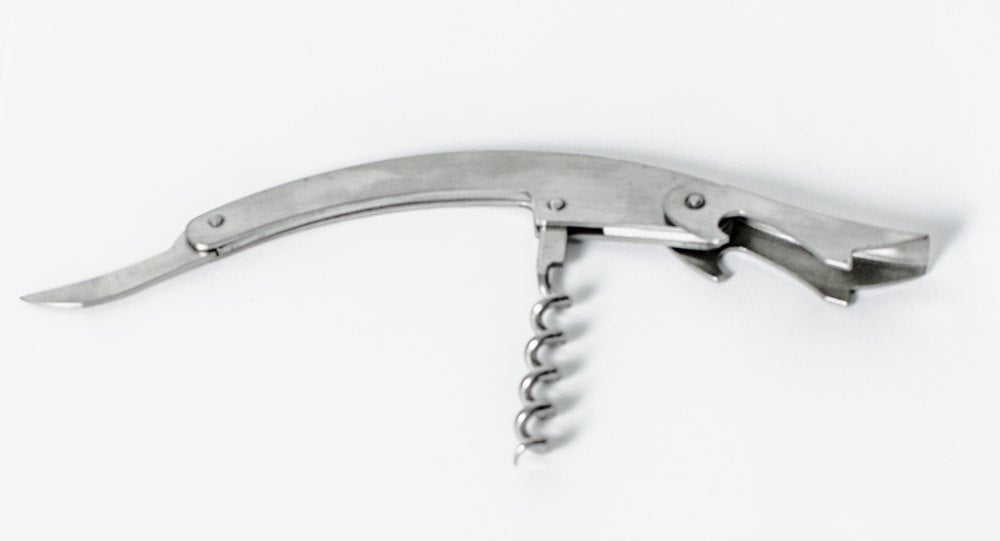 Korkenzieher gebogenes Metall