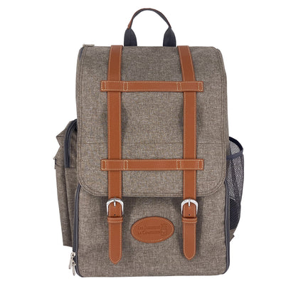 Picknickrucksack "Escapade" Braun - 4 Personen