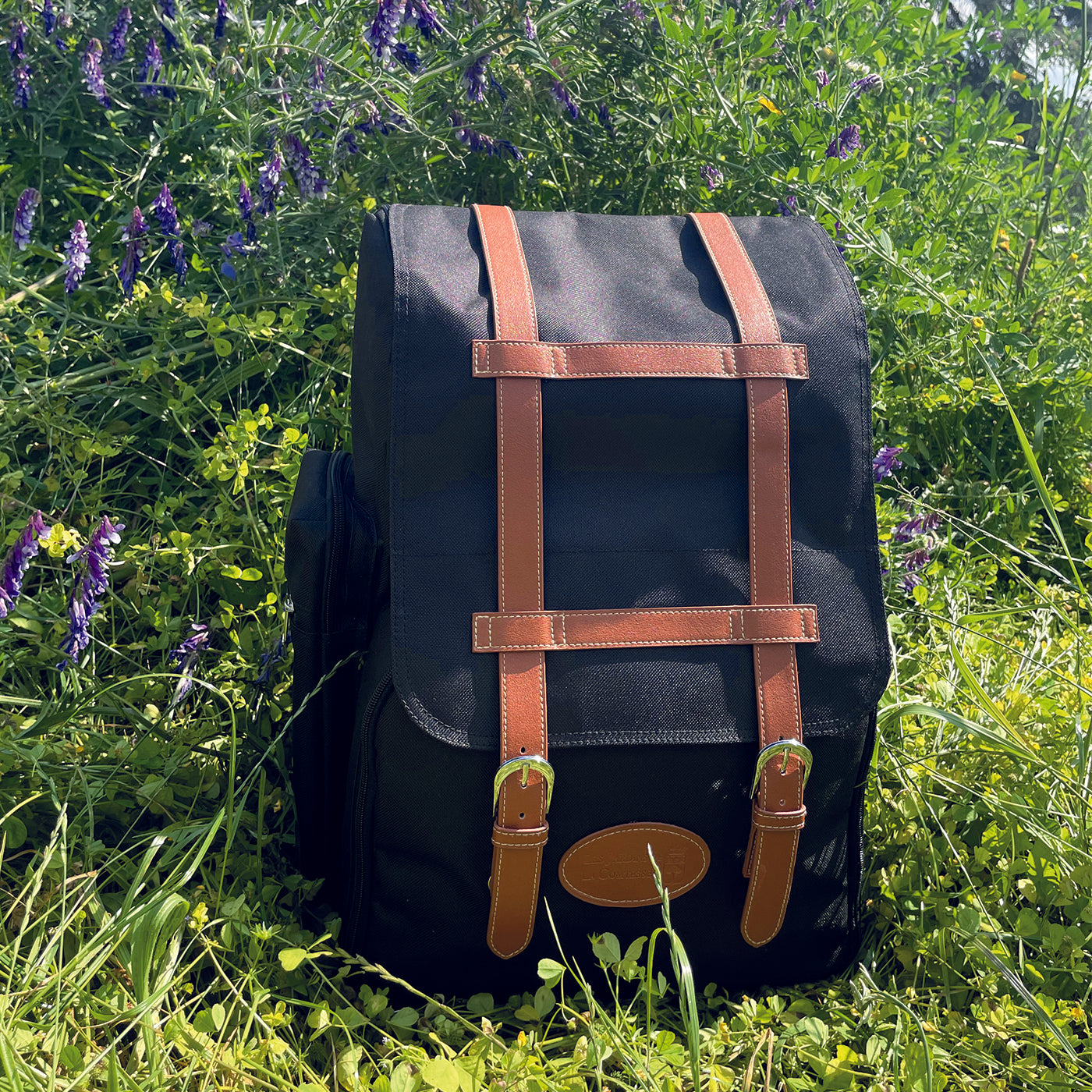 Picknickrucksack "Escapade" Schwarz - 4 Personen