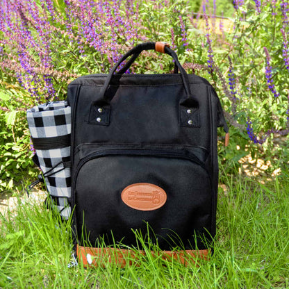 Picknickrucksack "Escapade" Schwarz - 2 Personen