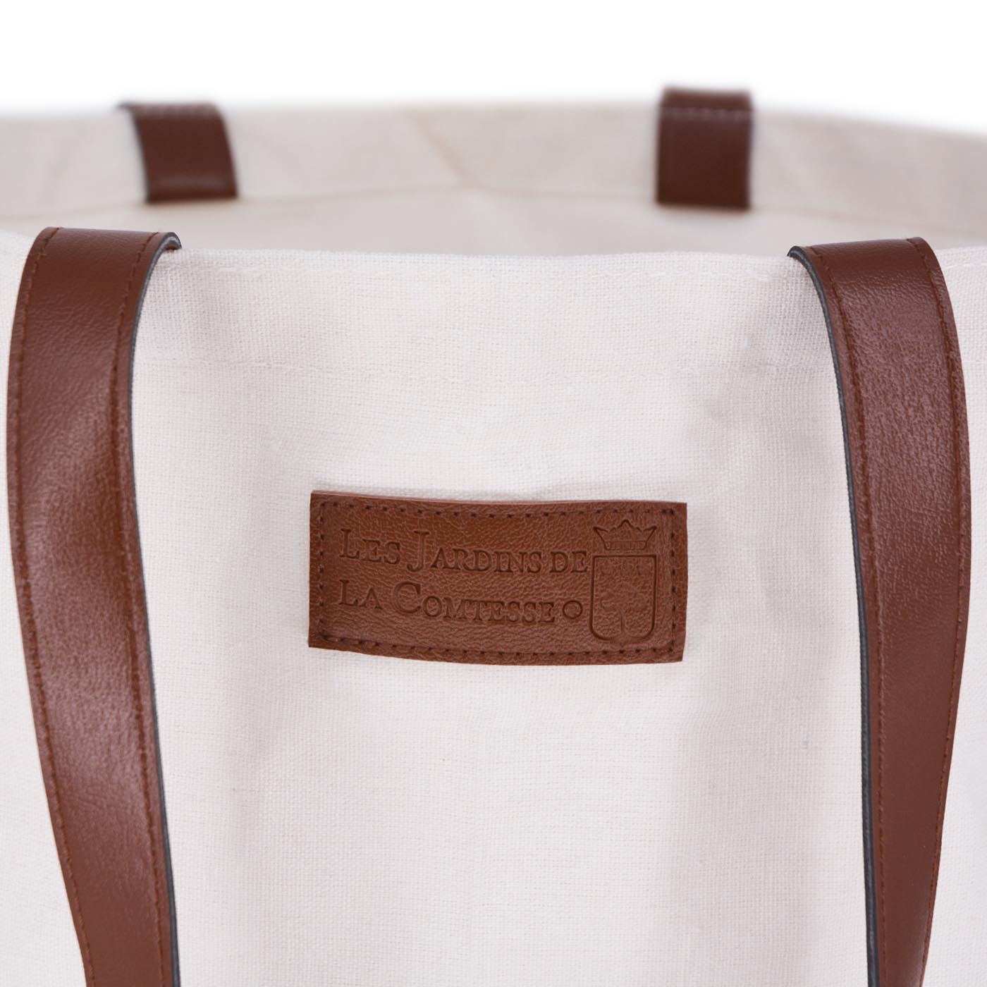 Picknicktasche Azur Leinen - 2 Personen