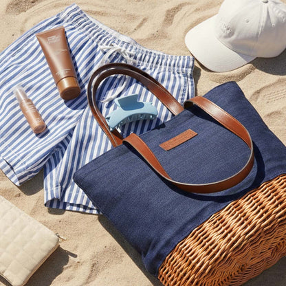 Picknicktasche Azur blau - 2 Personen