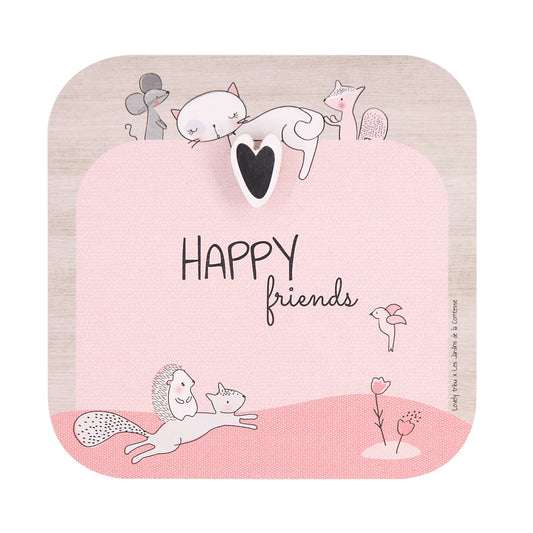 Fotorahmen aus Holz, mit Magnet "Lily das Kätzchen