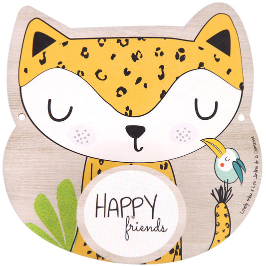 Wandhaken - Kleiderhaken aus Holz "Gigi die Giraffe