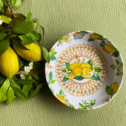 Tiefer Teller aus Melamin - Ø 20 cm - Capri