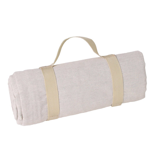 Beige Picknickdecke (140 x 140 cm)