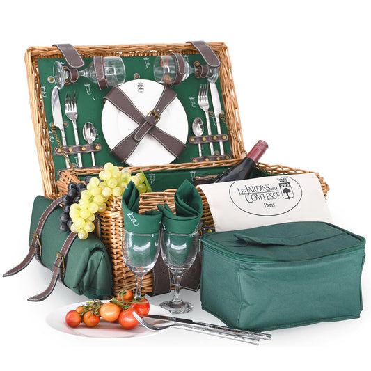 Prestige picknickkoffer „Champs-Elysées“ für 2 Personen