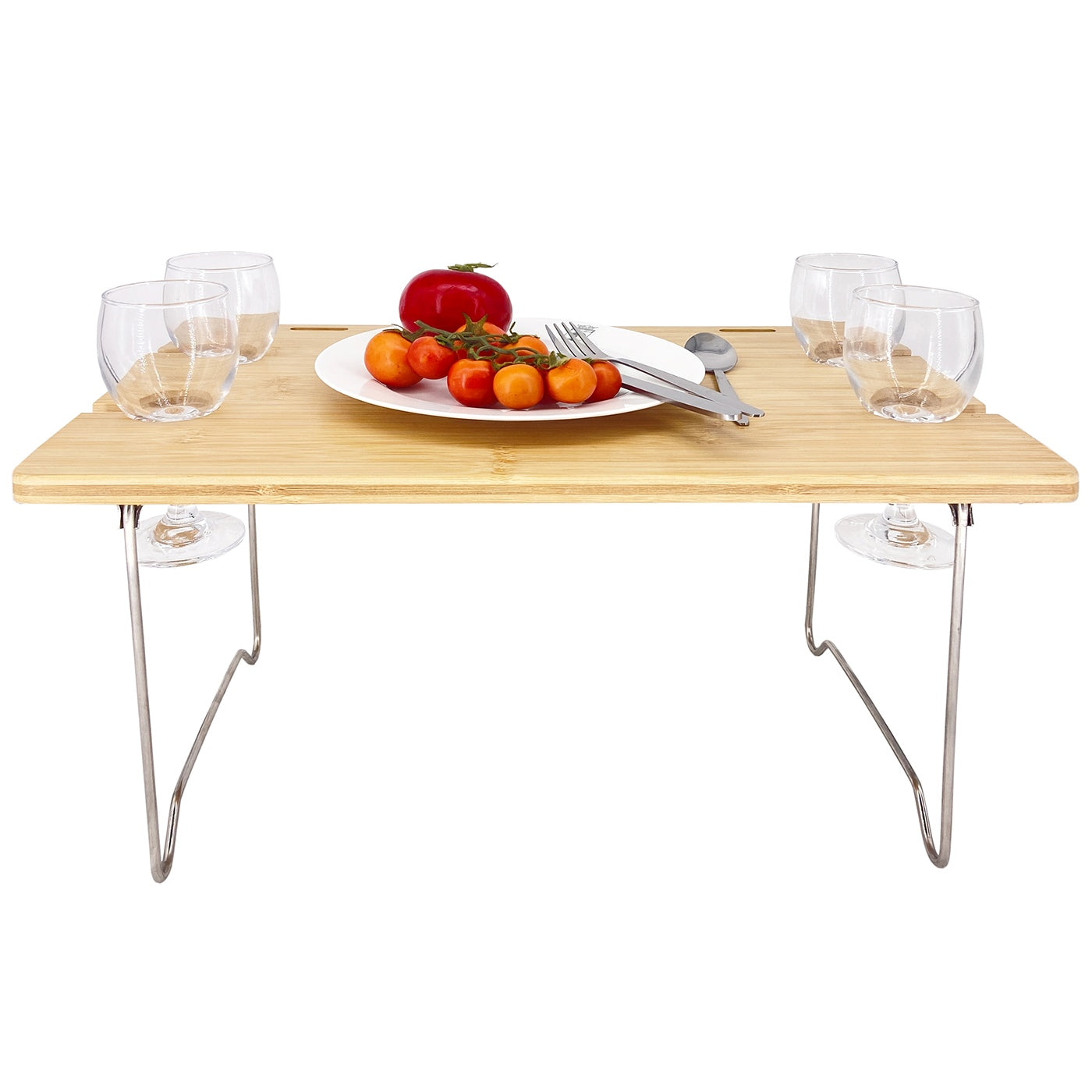 Picknickkorb Saint-Malo mit Tisch - 4 Personen
