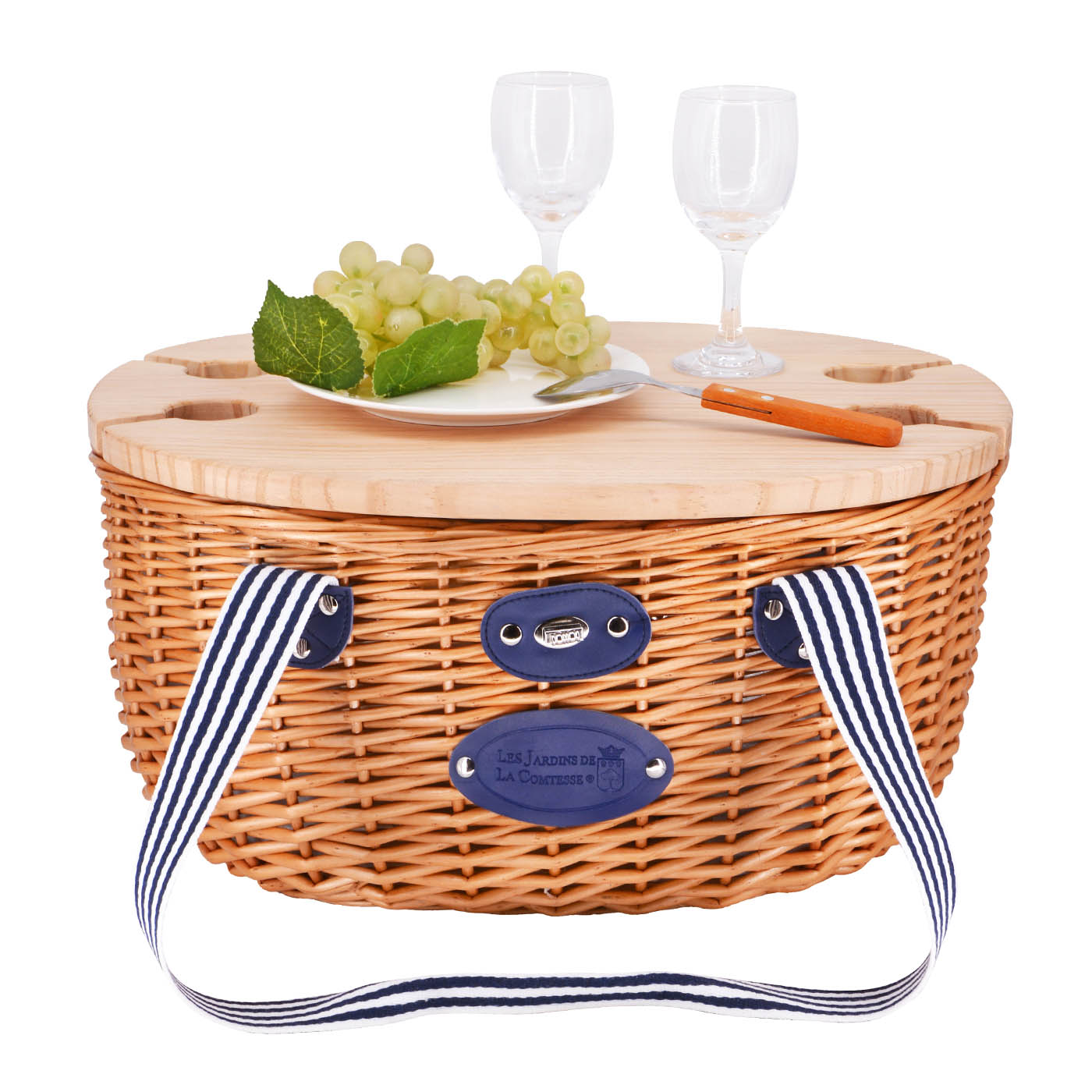 Picknickkorb aus Weide Belle-Île - 4 Personen