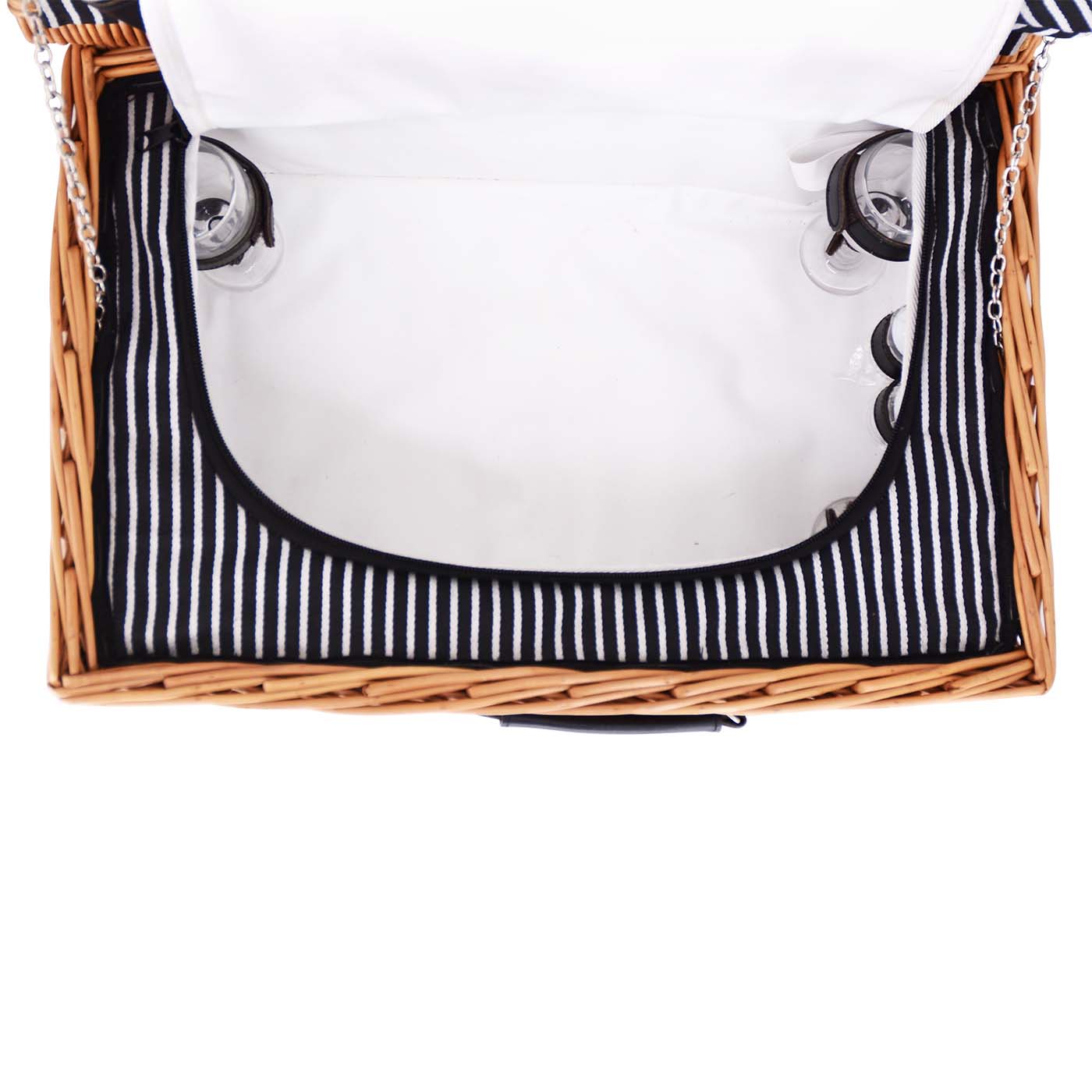 Picknickkorb aus Weide Belleville - 4 Personen