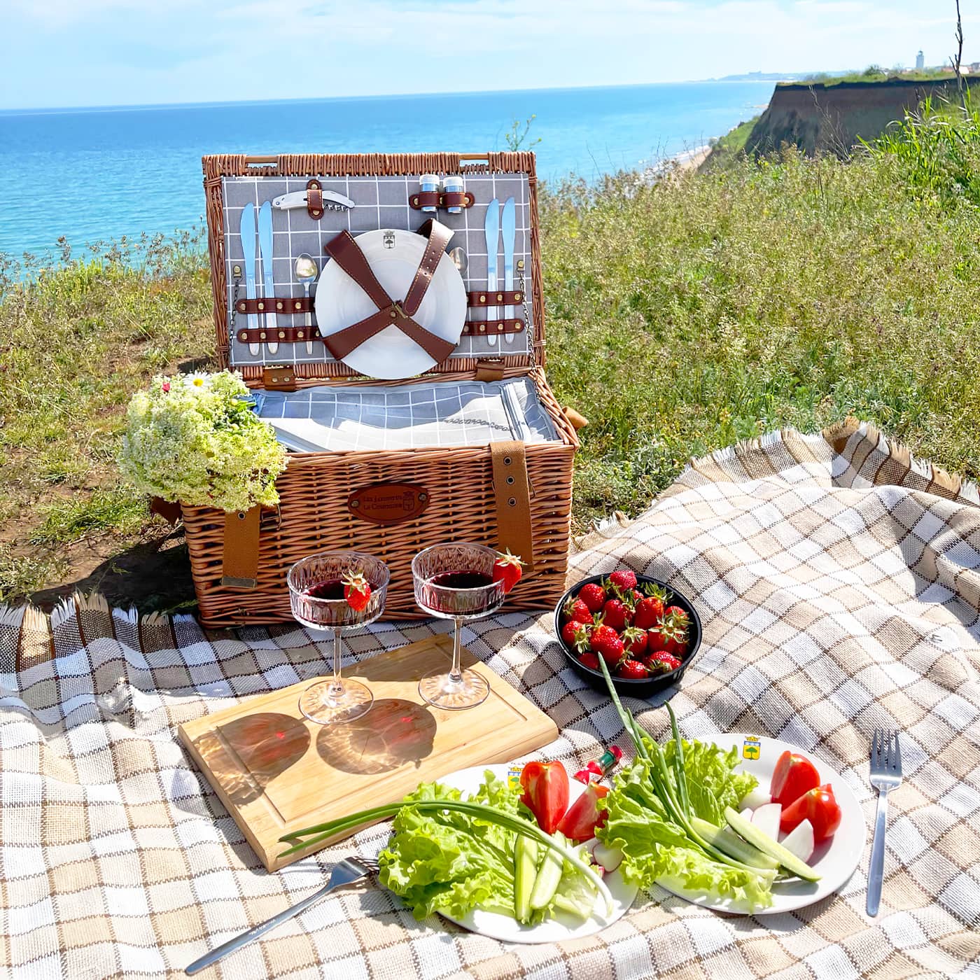 Picknickkorb „Concorde“ für 4 Personen