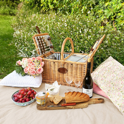 Picknickkorb aus Weide Saint-Rémy - 4 Personen