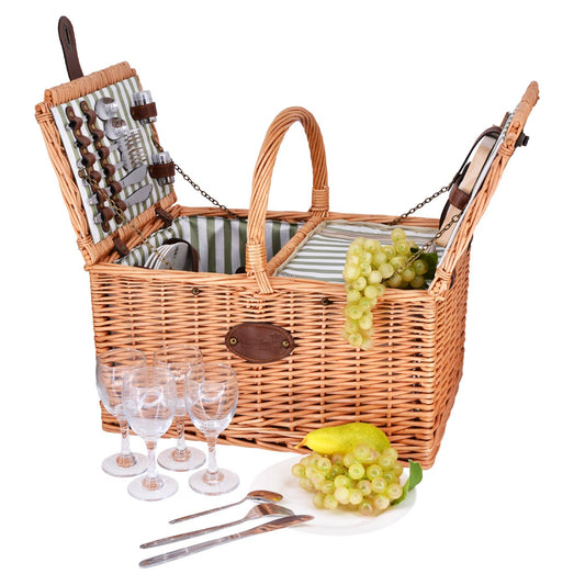 Picknickkorb aus Weide Saint-Rémy - 4 Personen