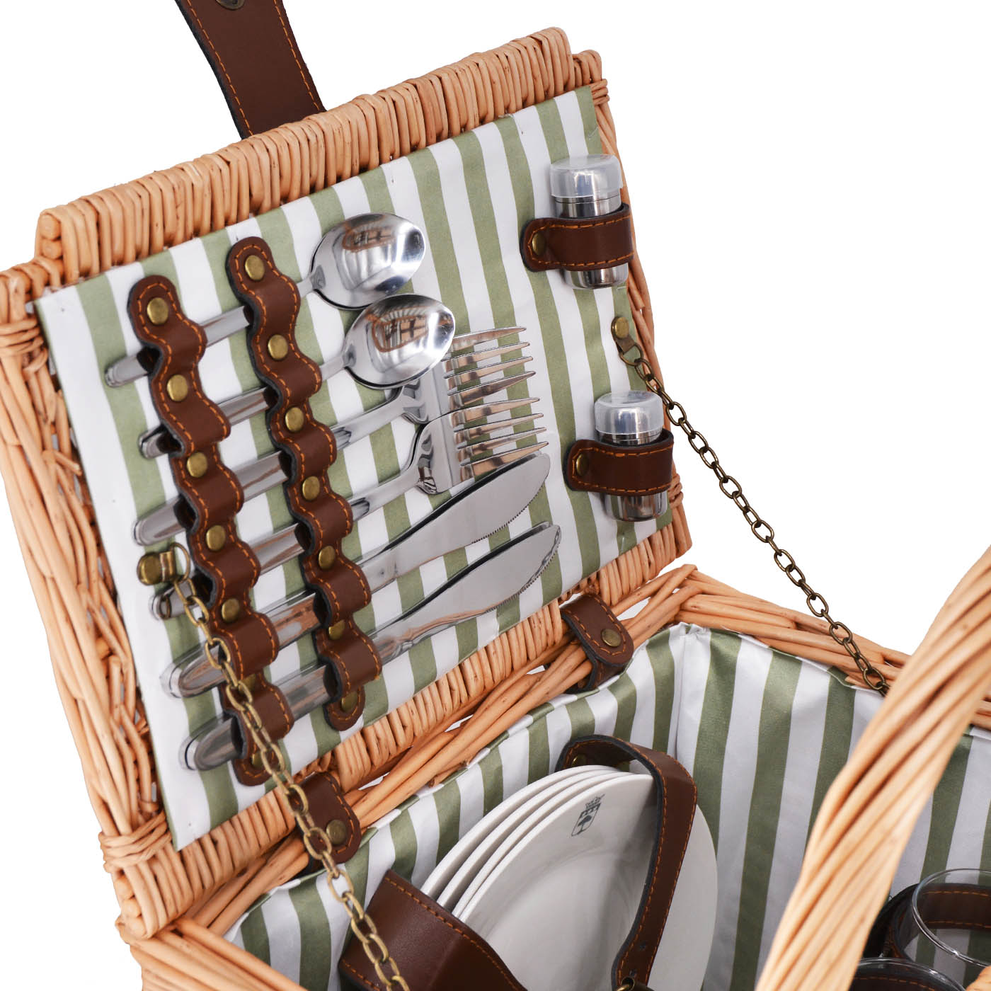 Picknickkorb aus Weide Saint-Rémy - 4 Personen