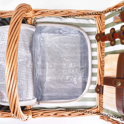 Picknickkorb aus Weide Saint-Rémy - 4 Personen