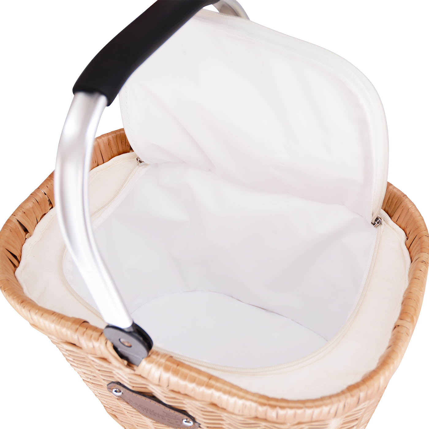 Kleiner Thermo-Picknickkorb Chantilly Leinen - 18 L
