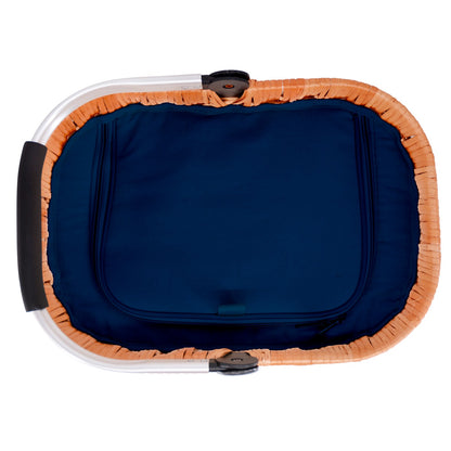 Kleiner Thermo-Picknickkorb Chantilly blau - 18 L