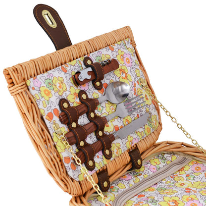 Picknickkorb Giverny Gelb - 2 Personen