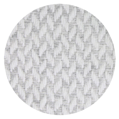 Komfortdecke aus Kaschmir und Wolle: grau / elfenbeinfarben - 130 x 230 cm