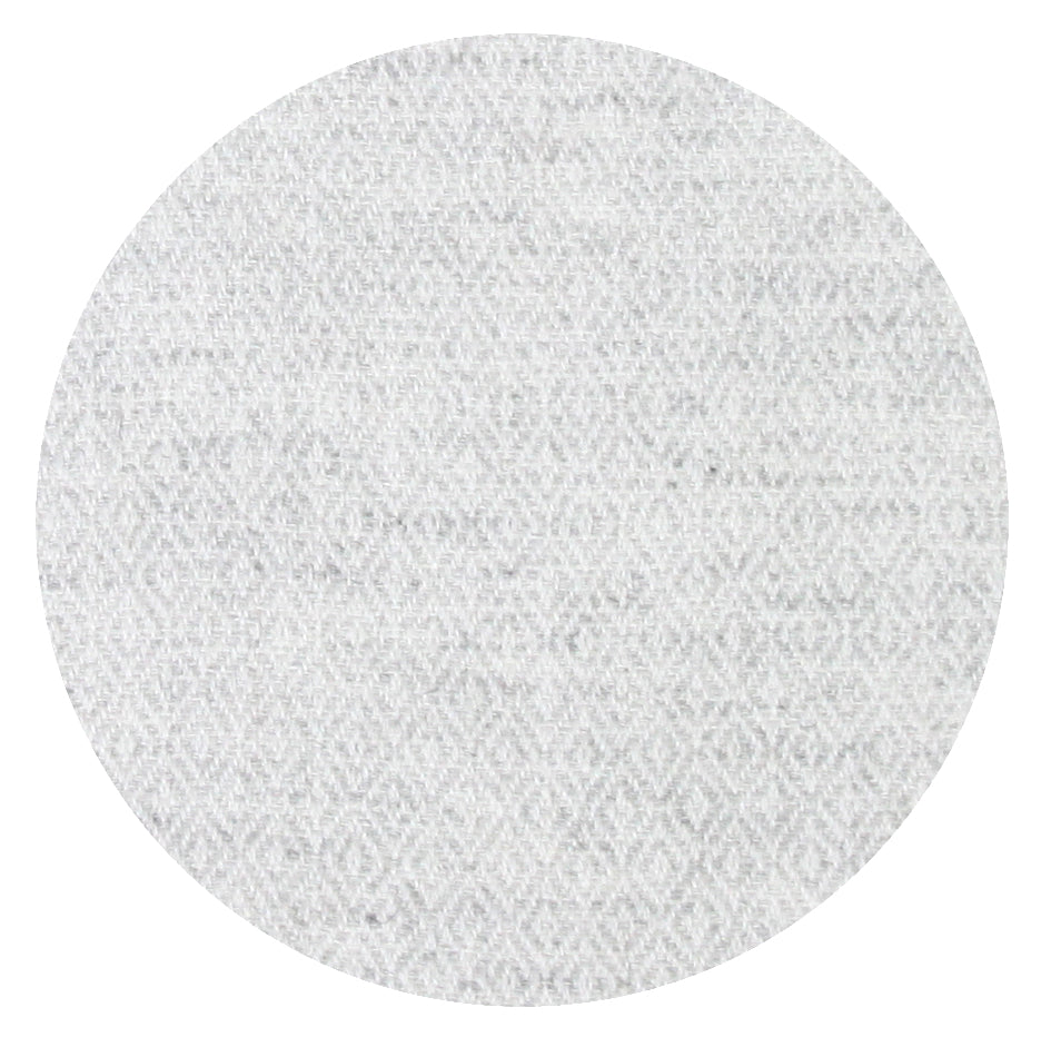 Leichte Decke aus Kaschmir und Wolle mit Diamant-Motiv : silbergrau - 130 x 230 cm
