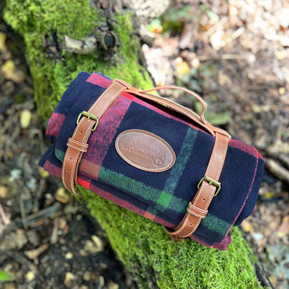 Wasserdichte Picknickdecke Schottisches Tartan-Muster