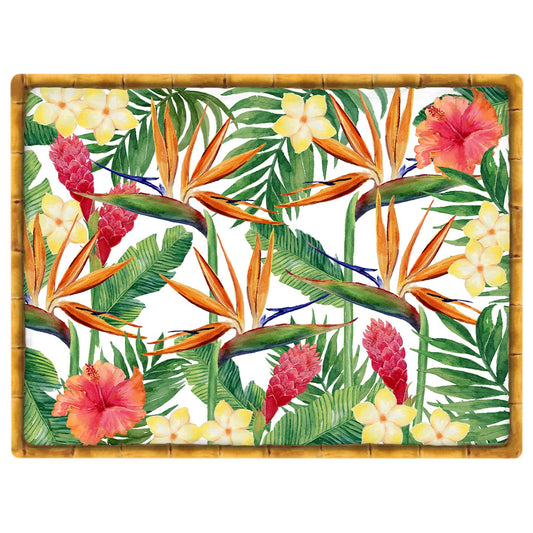 Tischset (40 x 30 cm) verkauft bei 6 - Exotische Blumen thema
